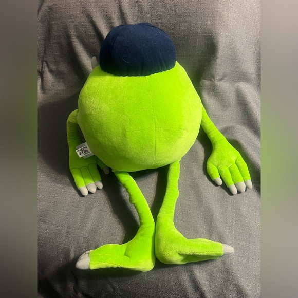 Disney Monster's University Pixar Mike Wazowski Stuffed Plush Toy - Picture 3 of 10